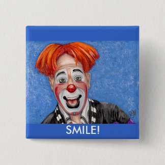 Clown Ryan Combs 15 Cm Square Badge