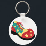 Clown Shoe Key Ring<br><div class="desc">Get this circus shoe image for your next design.</div>