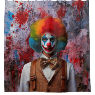 Clown Shower Curtain