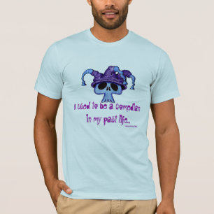 Clown skull funny t-shirt design