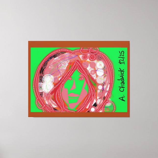 Clown Steampunk  Canvas Print (Front)