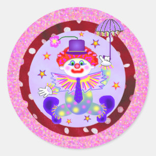 Clown Stickers