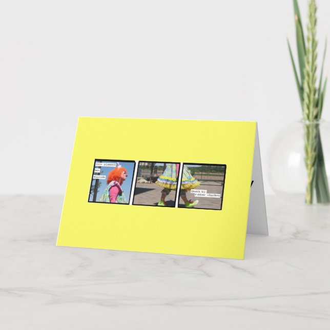 Clown Suicide Card (Front)