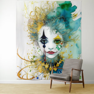 Clown Tapestry