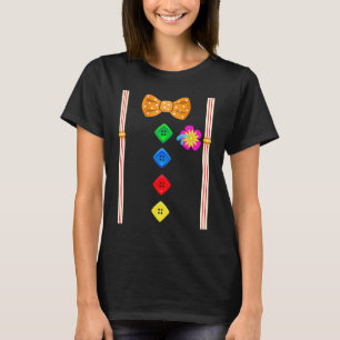 Clown with Bow Tie Group Costume  Carnival T-Shirt