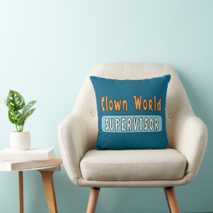 Clown World Supervisor Cushion