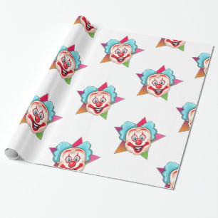 Clown Wrapping Paper