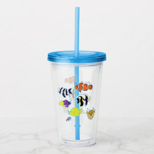 Clownfish and Friends Acrylic Tumbler
