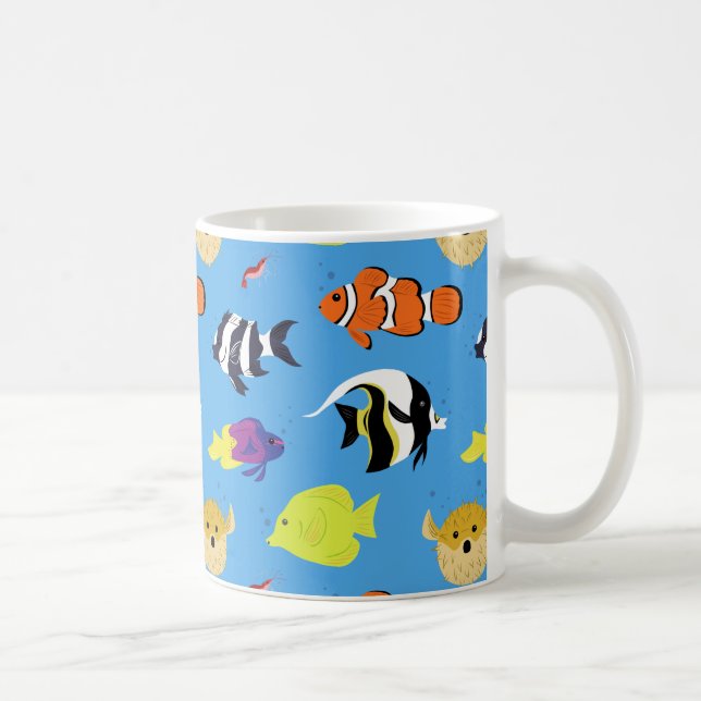 Clownfish and Friends Coffee Mug (Right)