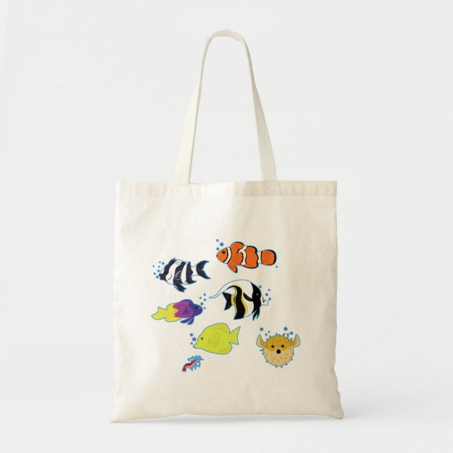 Clownfish and Friends Tote Bag (Front)