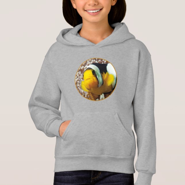 Clownfish - Close-Up! Round Photographic Design |  (Front)