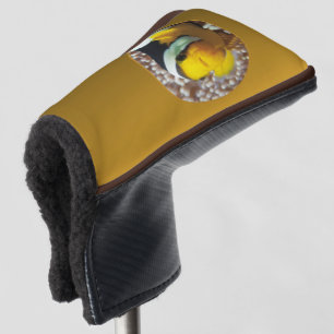 Clownfish - Close-Up! Round Photographic Design Golf Head Cover