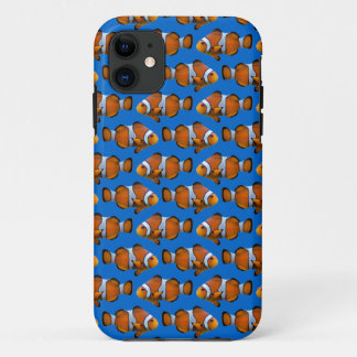 Clownfish Frenzy iPhone 5 Case (Blue)