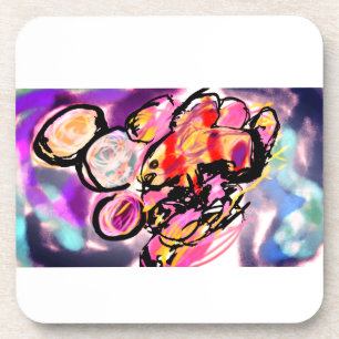 Clownfish gem coaster