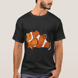 Clownfish Hand Painted Cute Fish T-Shirt