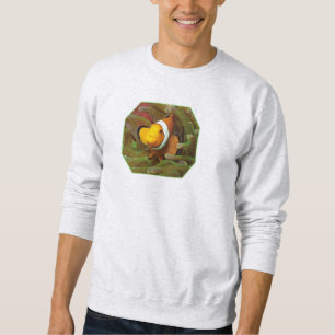 Clownfish in green anemone. Photographic Design Sweatshirt
