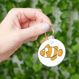 Clownfish Keychain