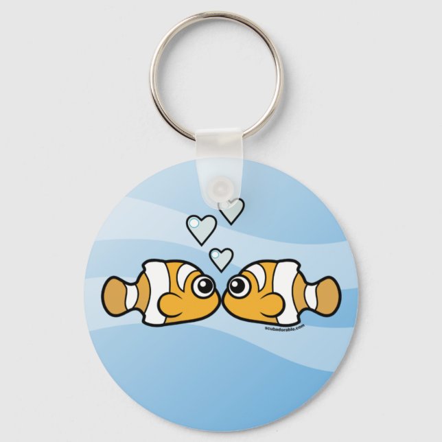 Clownfish Love Key Ring (Front)