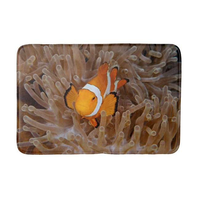 Clownfish - Molokai, North Shore Cliff Bath Mat (Front)