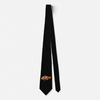 Clownfish Tie Double Sided (Black)