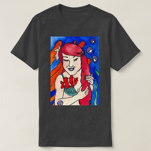 Clownfish Visit T-Shirt (Design Front)