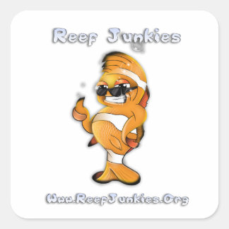 Clownie Square Sticker