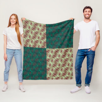 Clowning Around Fleece Blanket