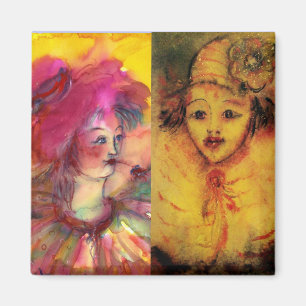 CLOWNS COLLECTION / Venetian Masquearde Ball Magnet