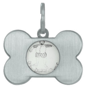 Clowns is around pet ID tag