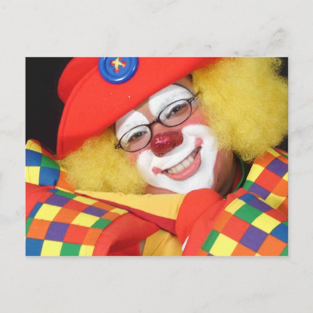 Clowns Postcard (Front)