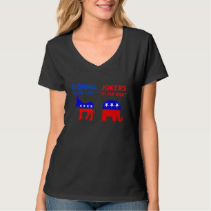 Clowns To The Left Jokers To The Right Women's Lib T-Shirt