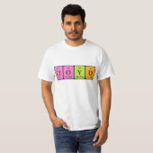 Cloyd periodic table name shirt (Front Full)