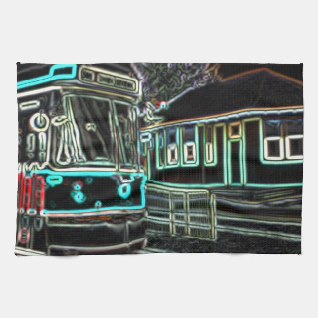 CLRV Neon at stn Kitchen Towels (Horizontal)