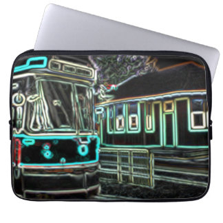 CLRV Neon at stn Neoprene Laptop Sleeve 13 inch