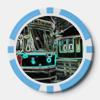 CLRV Neon at stn Poker Chip (10 pk)