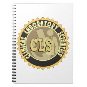 CLS BADGE - CLINICAL LABORATORY SCIENTIST NOTEBOOK