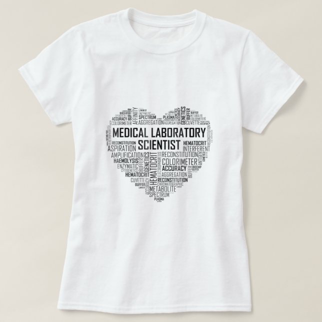CLS Medical Laboratory Scientist T Shirt Clinical  (Design Front)