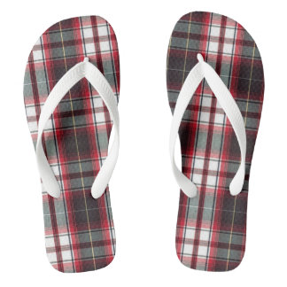 CLS Positively Plaid Flip Flops for ADULTS