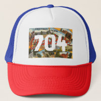 CLT Charlotte North Carolina 704 hat