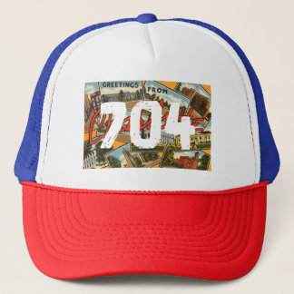 CLT Charlotte North Carolina 704 hat