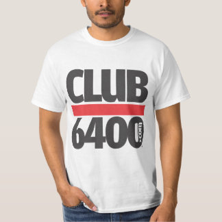 Club 6400 Logo Name Tee