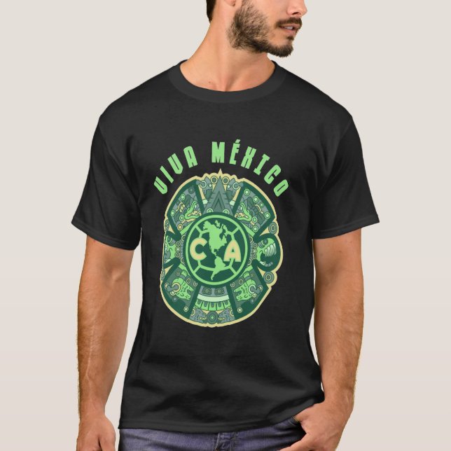 Club América supports the Mexican Soccer team ¡Vam T-Shirt (Front)
