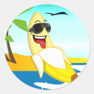 Club Bananas - Official Merchandise Classic Round Sticker