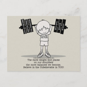 Club BITUB- More Balanced Postcard