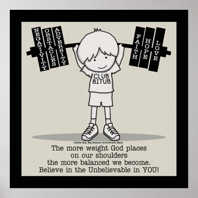 Club BITUB- More Balanced (With Border) Poster (Front)