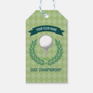 Club/Corporate Golf Tournament add logo gift favou Gift Tags