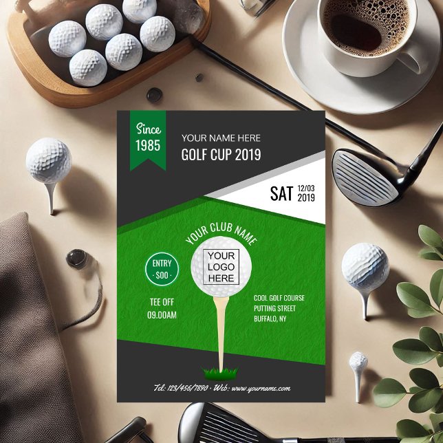 Club/Corporate Golf Tournament Invitation (Club/Corporate Golf Tournament Invitation)