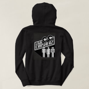 Club Crasherz Hoodie Front and Back