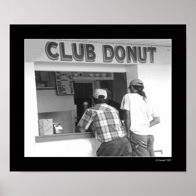 Club Doughnut Poster (Front)