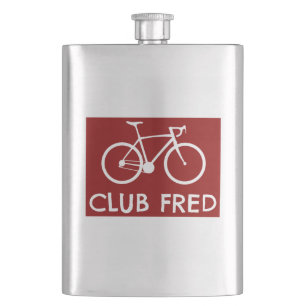 Club Fred Cycling Hip Flask